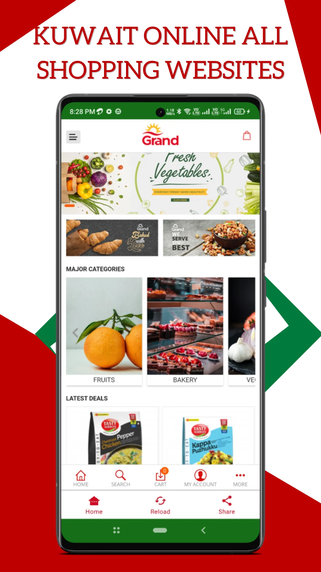 Kuwait Online Shopping Sites screenshot