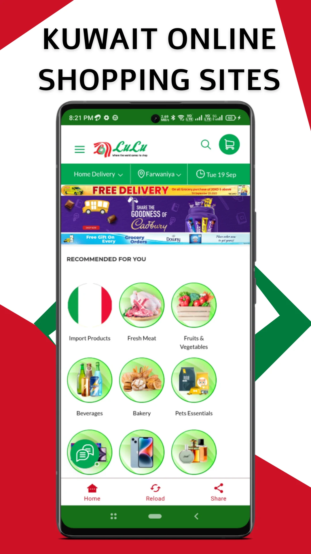 Kuwait Online Shopping Sites screenshot